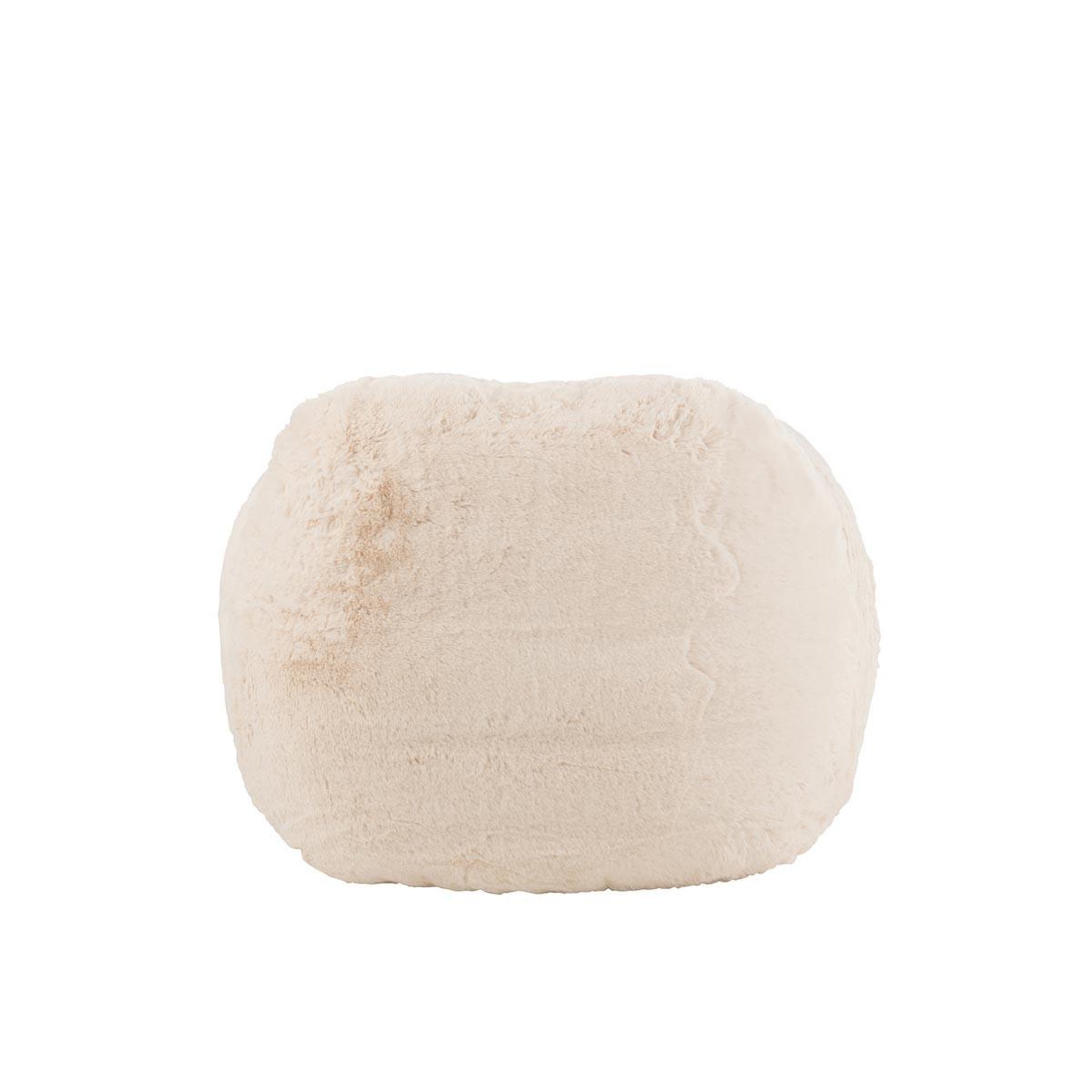 Voir la diapositive 4 : J-LINE Fauteuil en tissu  cutie  99cm crème