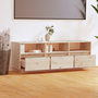 Voir la diapositive 3 : VIDAXL Meuble TV 140x37x50 cm Bois de pin massif