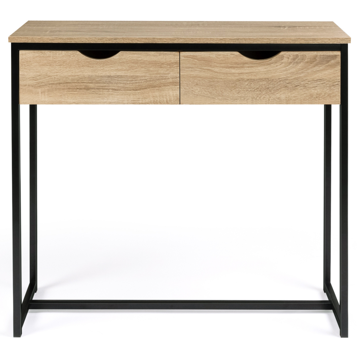 ID MARKET Console 2 tiroirs DETROIT design industriel