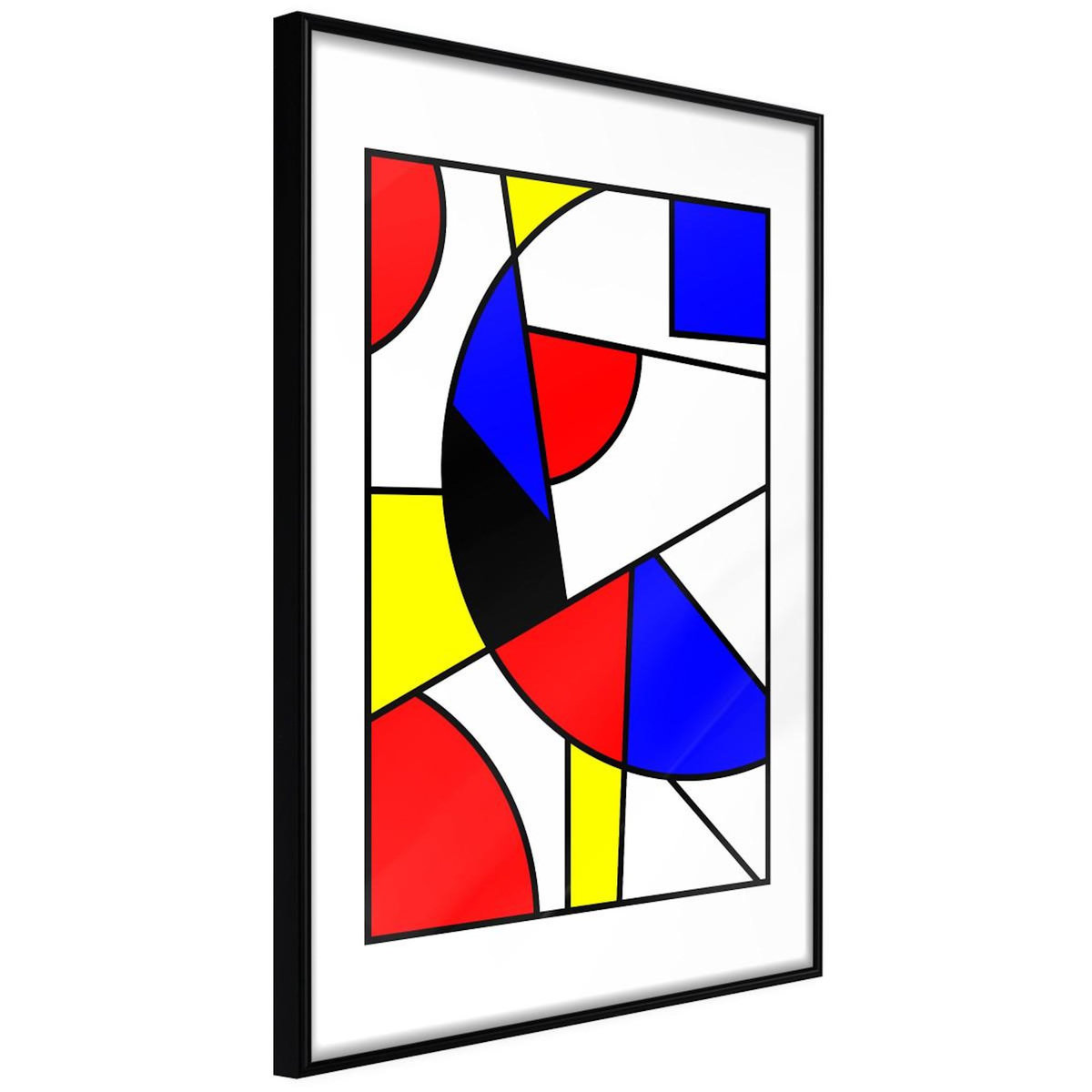Paris Prix Affiche Murale Encadrée  Neoplastic Composition