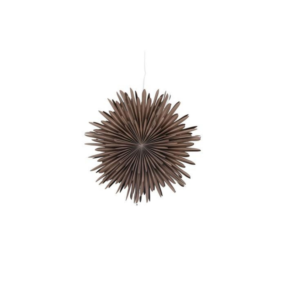 Paris Prix Lampe Suspension Design  Selen  46cm Marron