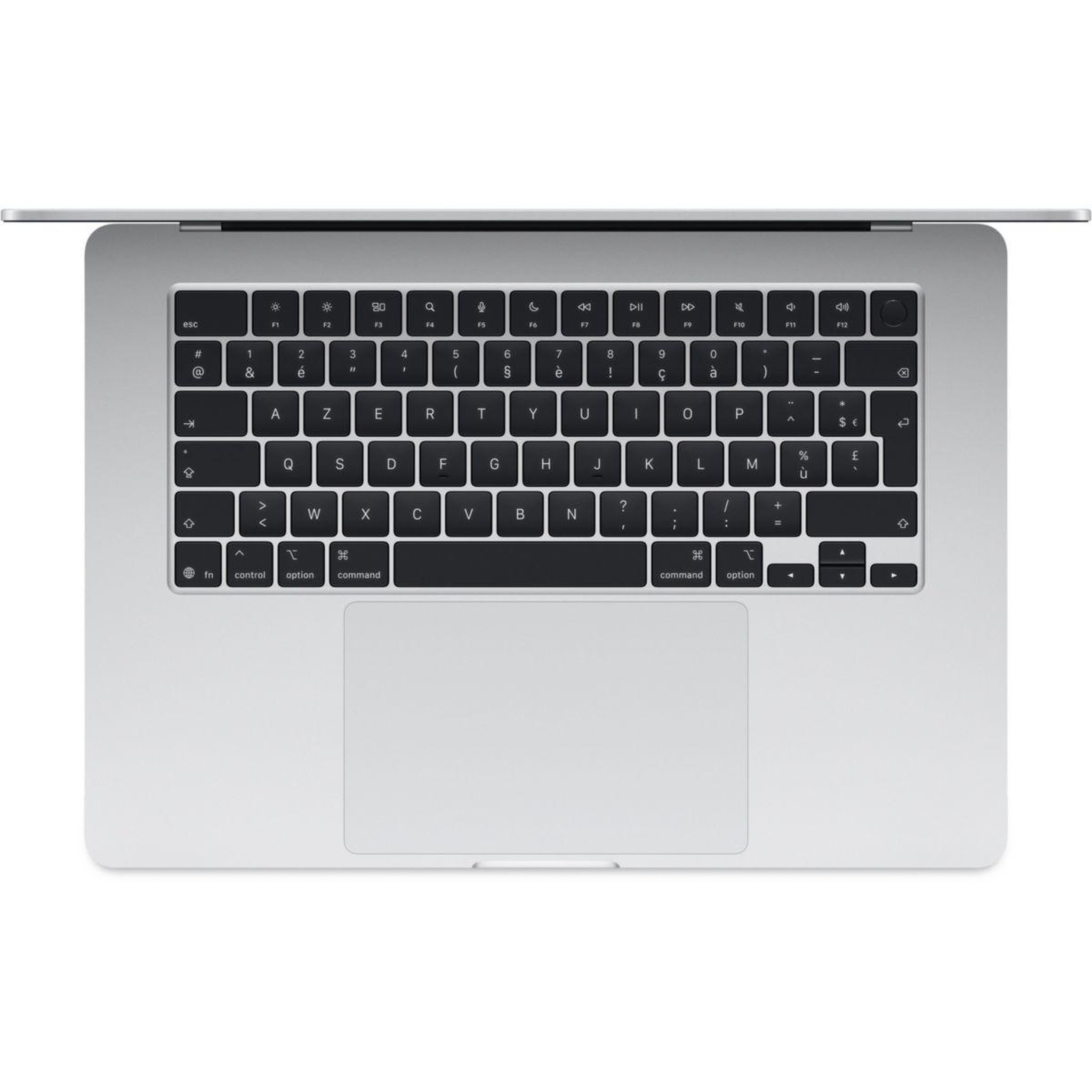 Voir la diapositive 2 : APPLE Ordinateur Apple Air 15  Puce M4 CPU 10 / GPU 10 coeurs Mémoire RAM 16Go Stockage 512Go SSD Retina Argent