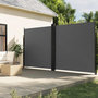 Voir la diapositive 1 : VIDAXL Auvent lateral retractable Anthracite 220x1200 cm