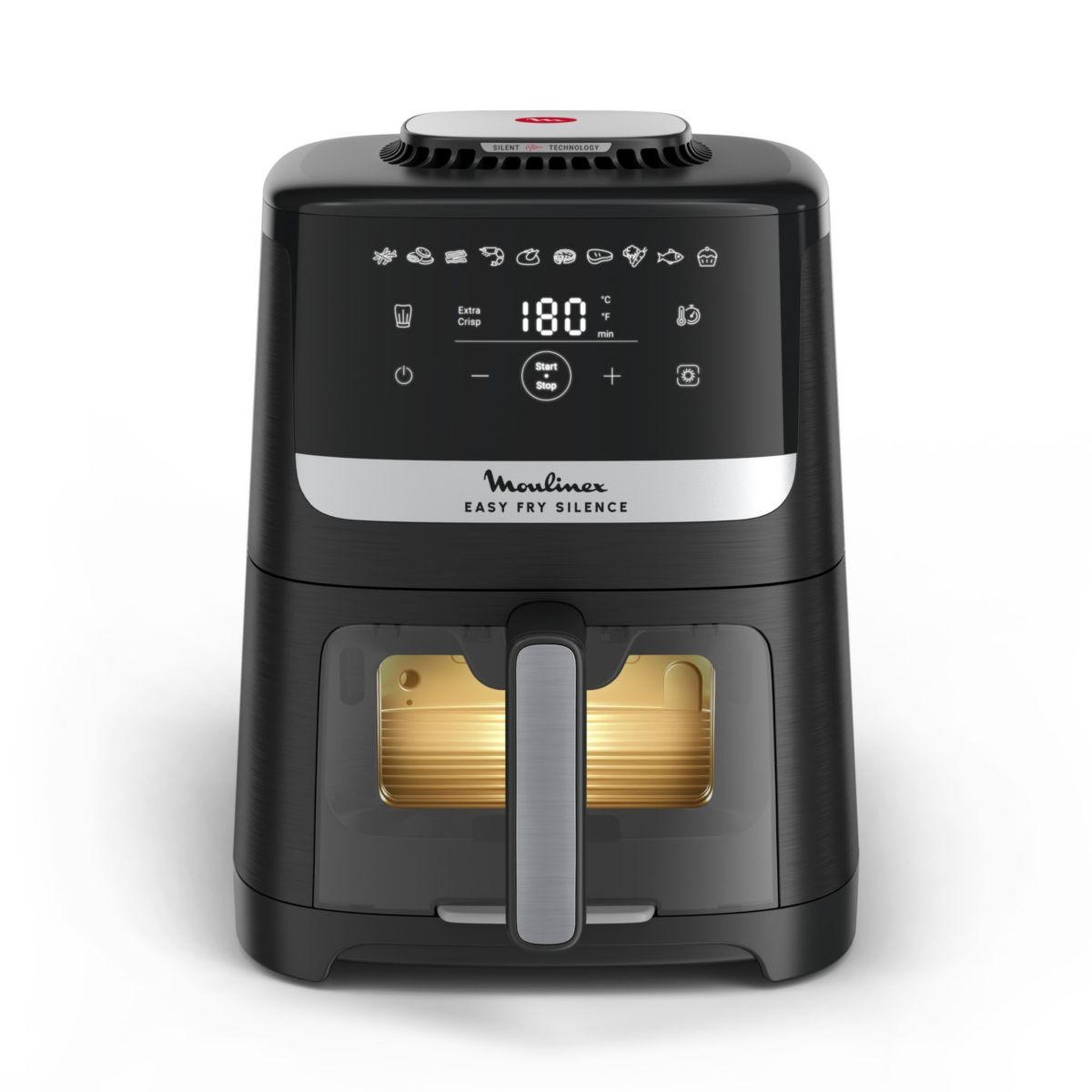 MOULINEX Friteuse sans huile easy fry silence 5l  ez5568f0
