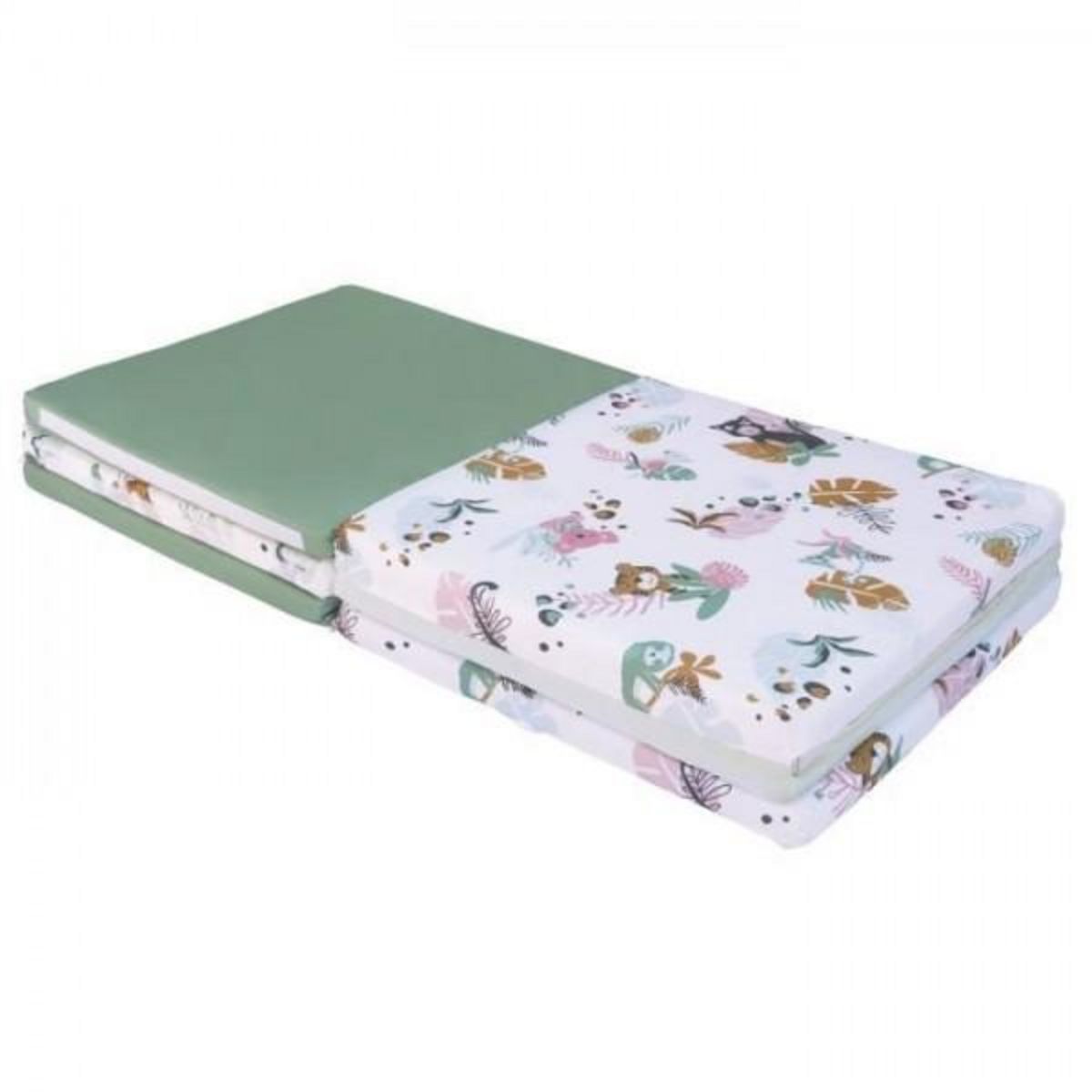 TINEO TINEO Maxi Tapis Malin Jungle Buddies 5 en 1 - Evolutif - Déhoussable - 180x200 cm - Nouvelle collection