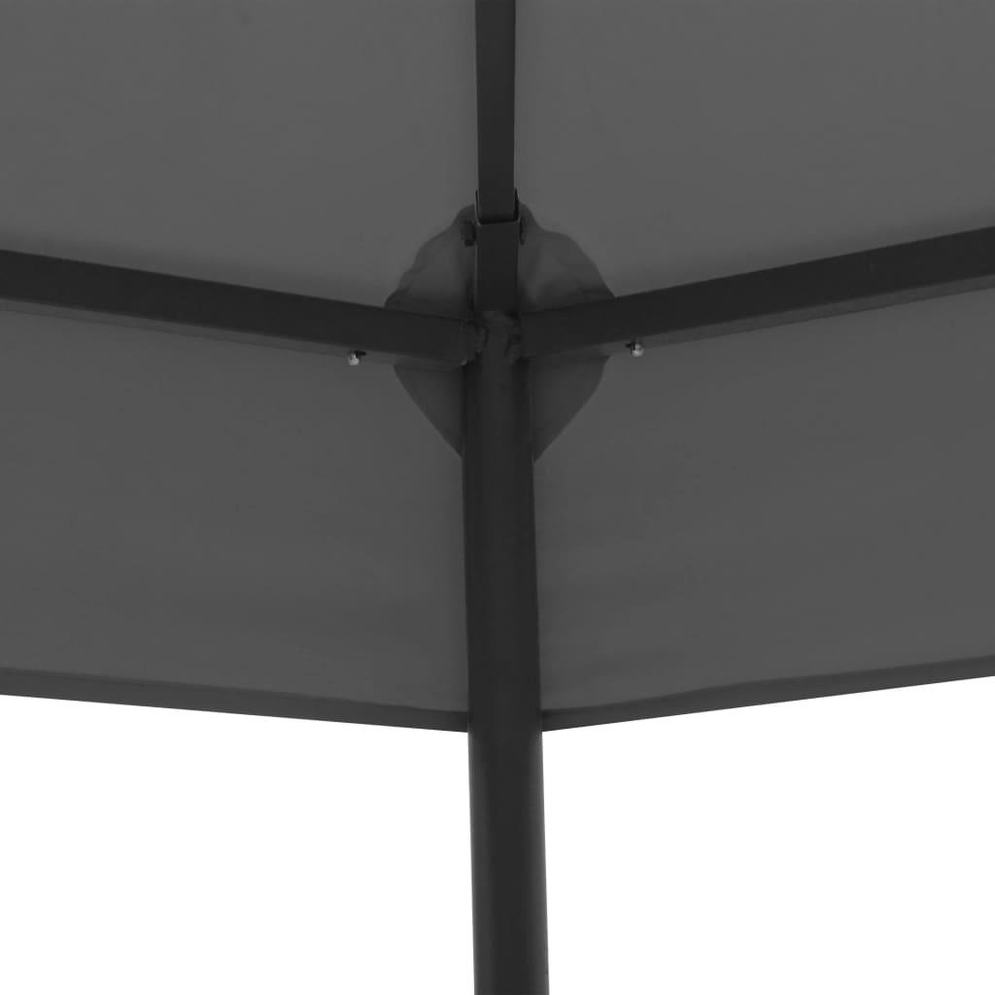 Voir la diapositive 3 : VIDAXL Belvedere de jardin 323x275x265 cm anthracite