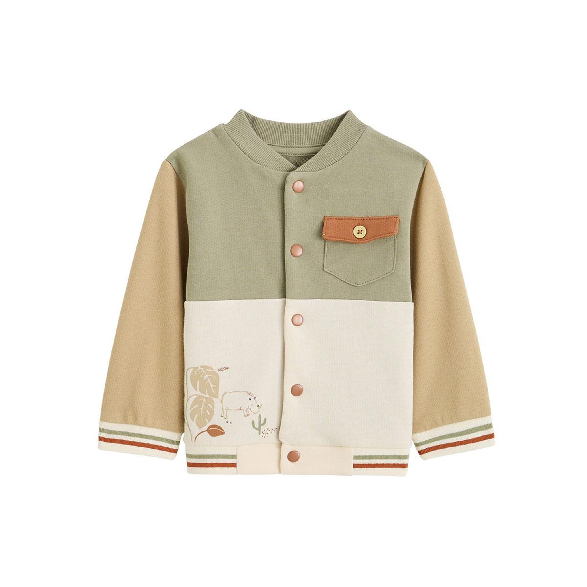 Voir la diapositive 1 : PETIT BEGUIN Veste teddy enfant kansas city