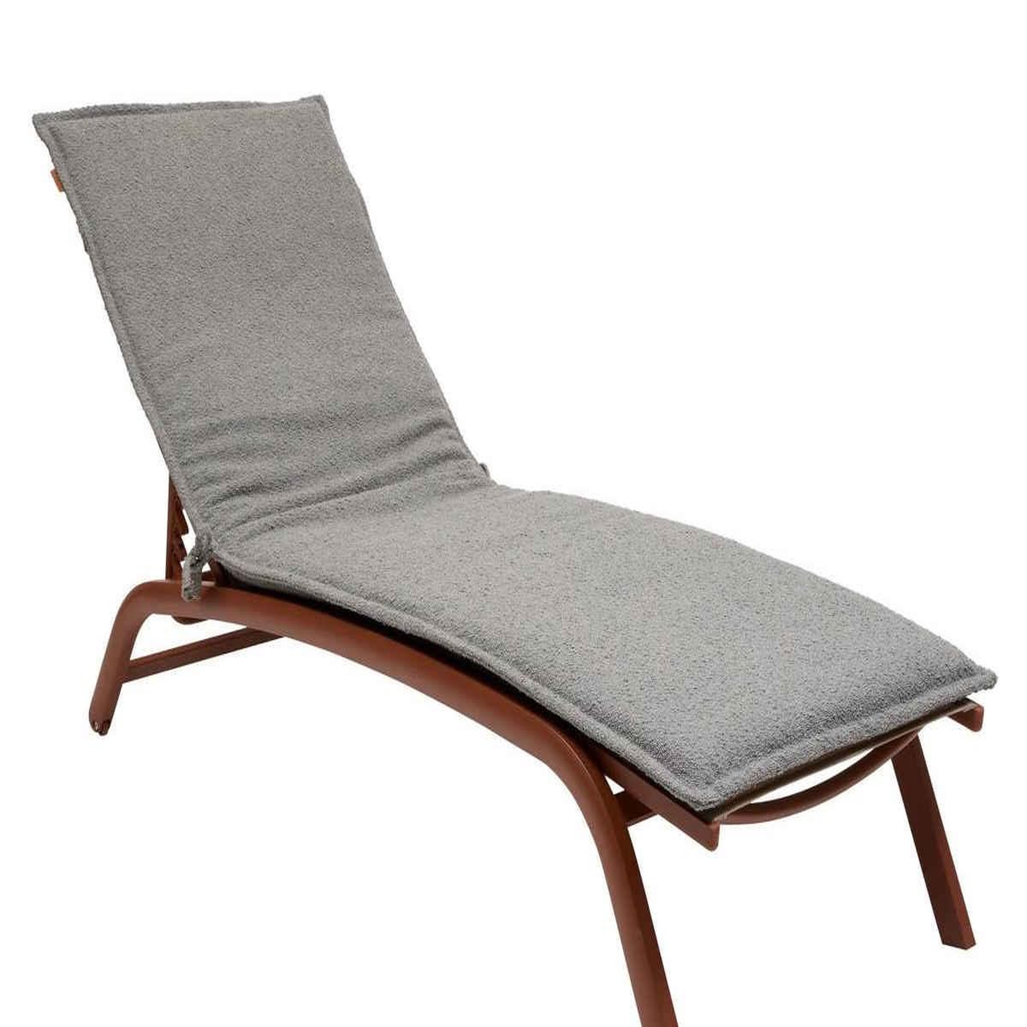 HESPERIDE Coussin pour transat 190 x 60 cm Solfia Ardoise - Hespéride