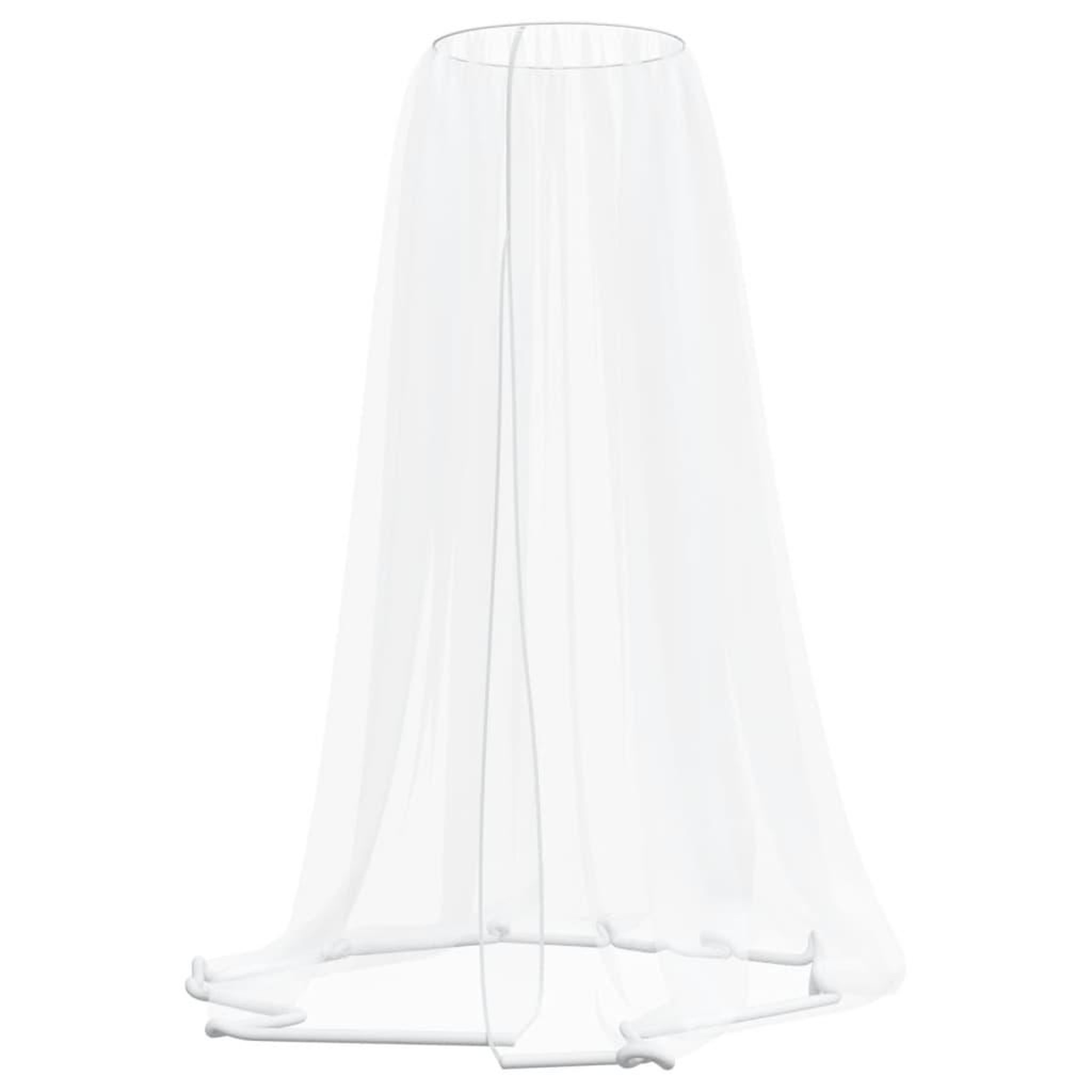 Voir la diapositive 4 : VIDAXL Moustiquaire pour parasol 220 maille blanc Φ300x230 cm