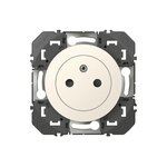 Legrand Prise avec terre affleurante Dooxie, LEGRAND, blanc