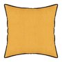 Voir la diapositive 1 : ATMOSPHERA Coussin Déco  Linah  45x45cm Ocre