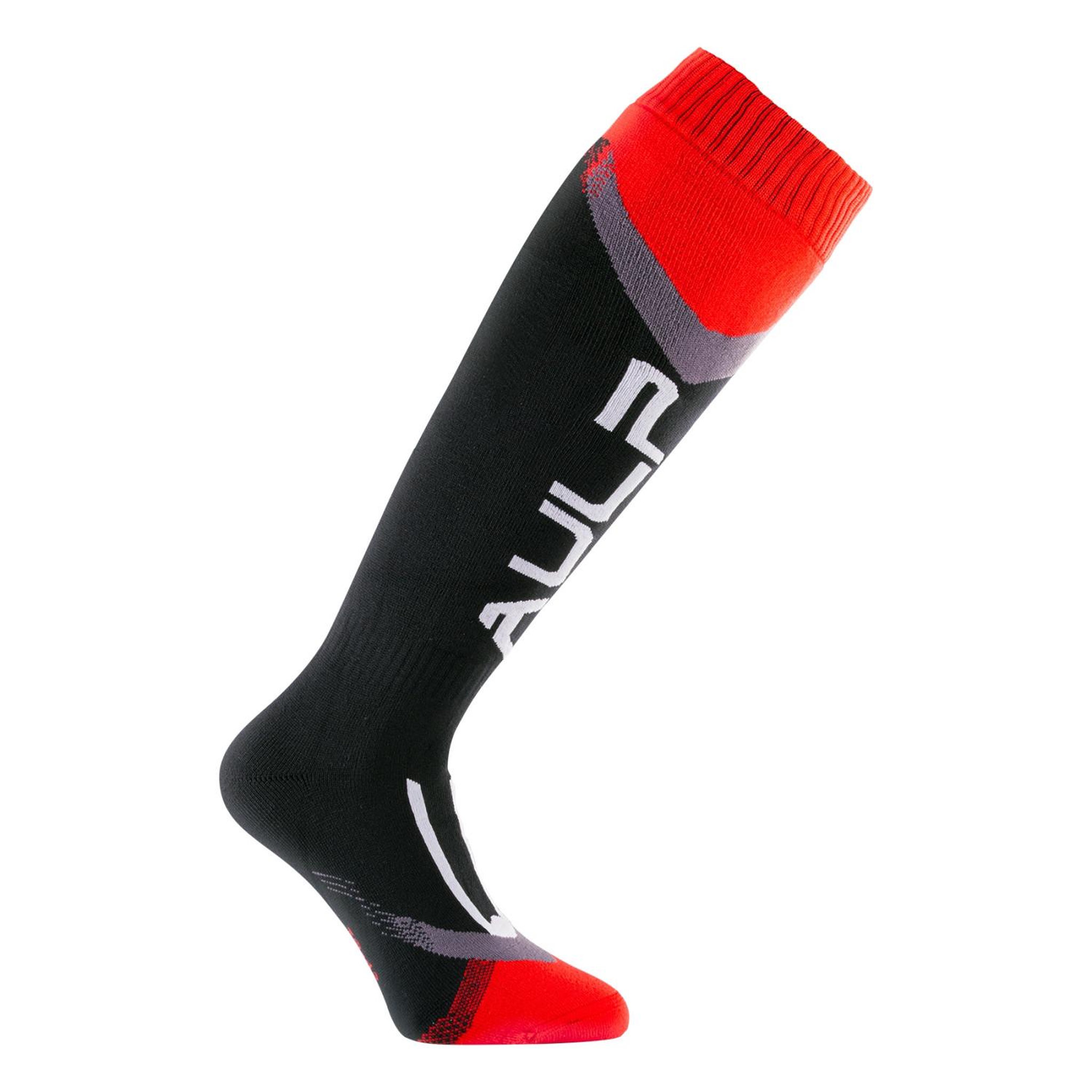 Voir la diapositive 2 : AULP Chaussettes de ski aulp access black