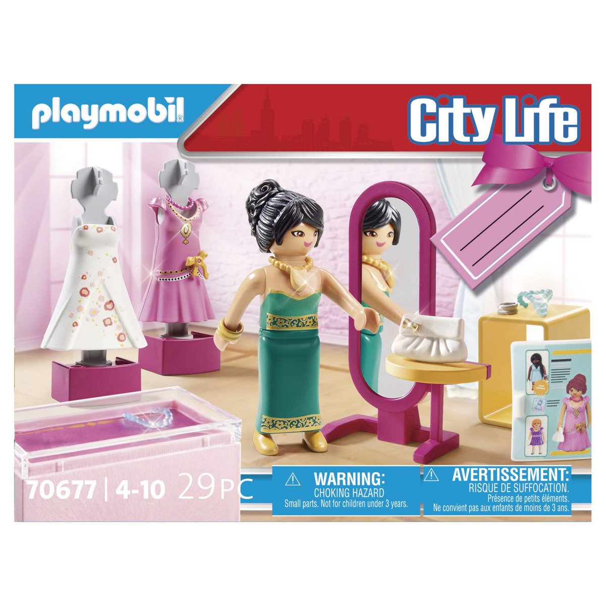PLAYMOBIL 70677 - City Life Boutique de mode 
