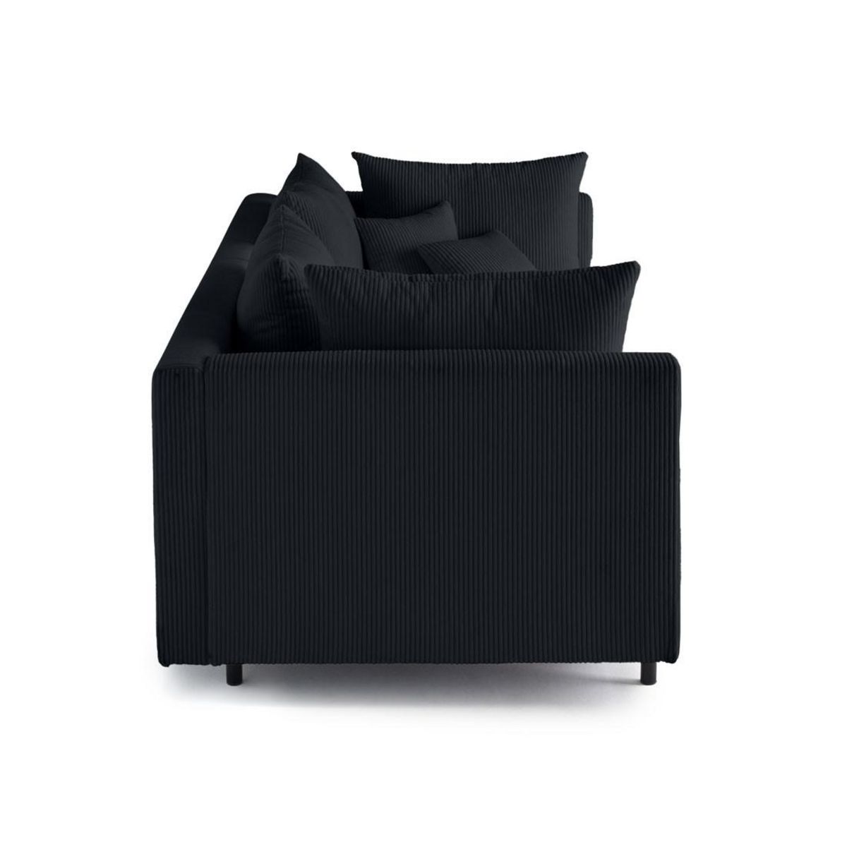 LISA DESIGN Edinburg - canapé modulable 2 places - en velours côtelé