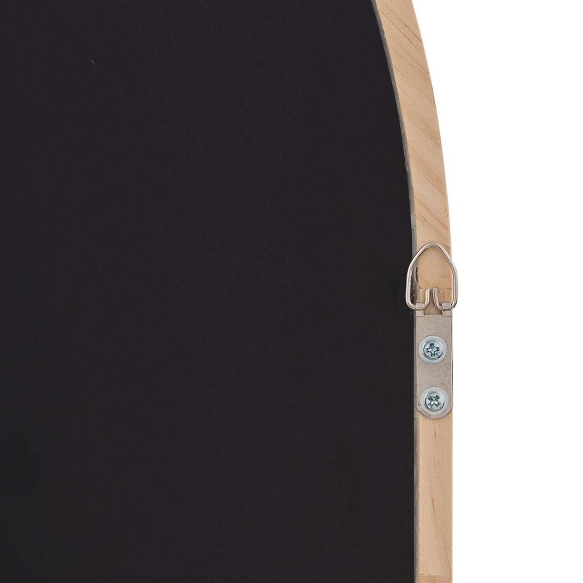 ATMOSPHERA Miroir arche en bois - 60 x 90 cm - Beige