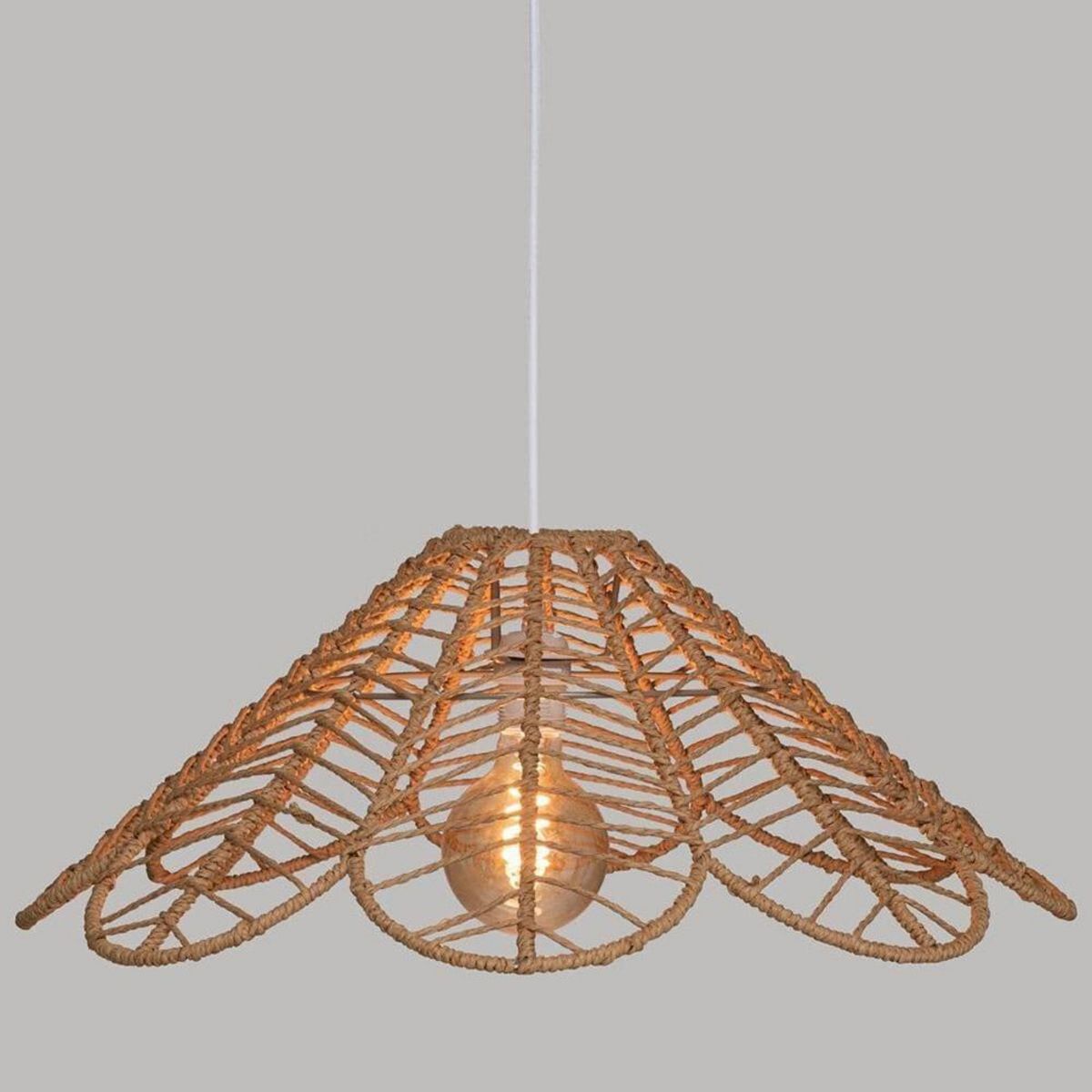 ATMOSPHERA Suspension corde Folk naturel D58