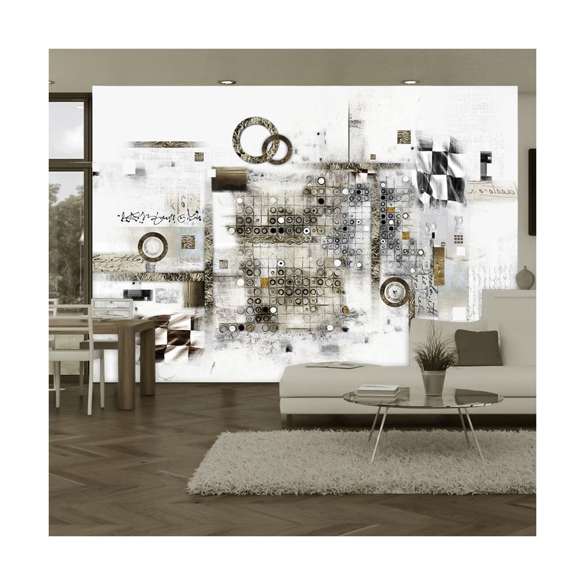 Voir la diapositive 1 : Paris Prix Papier Peint  Artistic Riddle