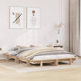 Voir la diapositive 1 : VIDAXL Cadre de lit sans matelas 120x200 cm bois de pin massif