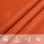 Voir la diapositive 5 : VIDAXL Voile d'ombrage 160 g/m^2 Orange 4x4x4 m PEHD