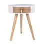 Voir la diapositive 2 : The Home Deco Factory Lot de 2 tables de chevet scandinaves Nora