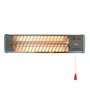 Voir la diapositive 1 : NIKLAS Reglette infrarouge quartz 1200W chauffage mural intérieur et extérieur NIKLAS