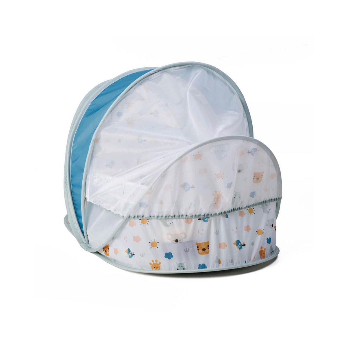 EUREKAKIDS Lit pliant bébé avec moustiquaire - De 0 à 6 ans