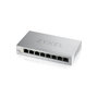 Voir la diapositive 2 : Zyxel Switch Zyxel GS1200-8 - Géré - 8 ports Gigabit RJ-45 - Argent