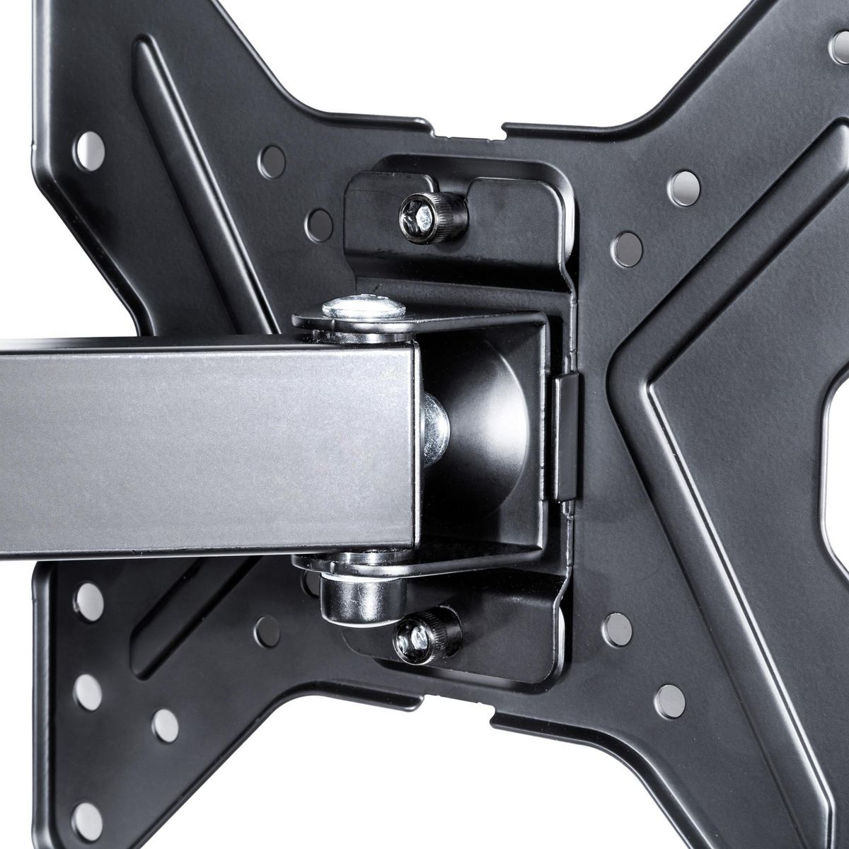 tectake Support mural TV 17 - 42  orientable et inclinable