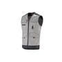 Voir la diapositive 1 : LAFONT Gilet de travail TROWEL sans manches 9ATTUP gris noir T0 LAFONT LA 9ATTUP 887 0