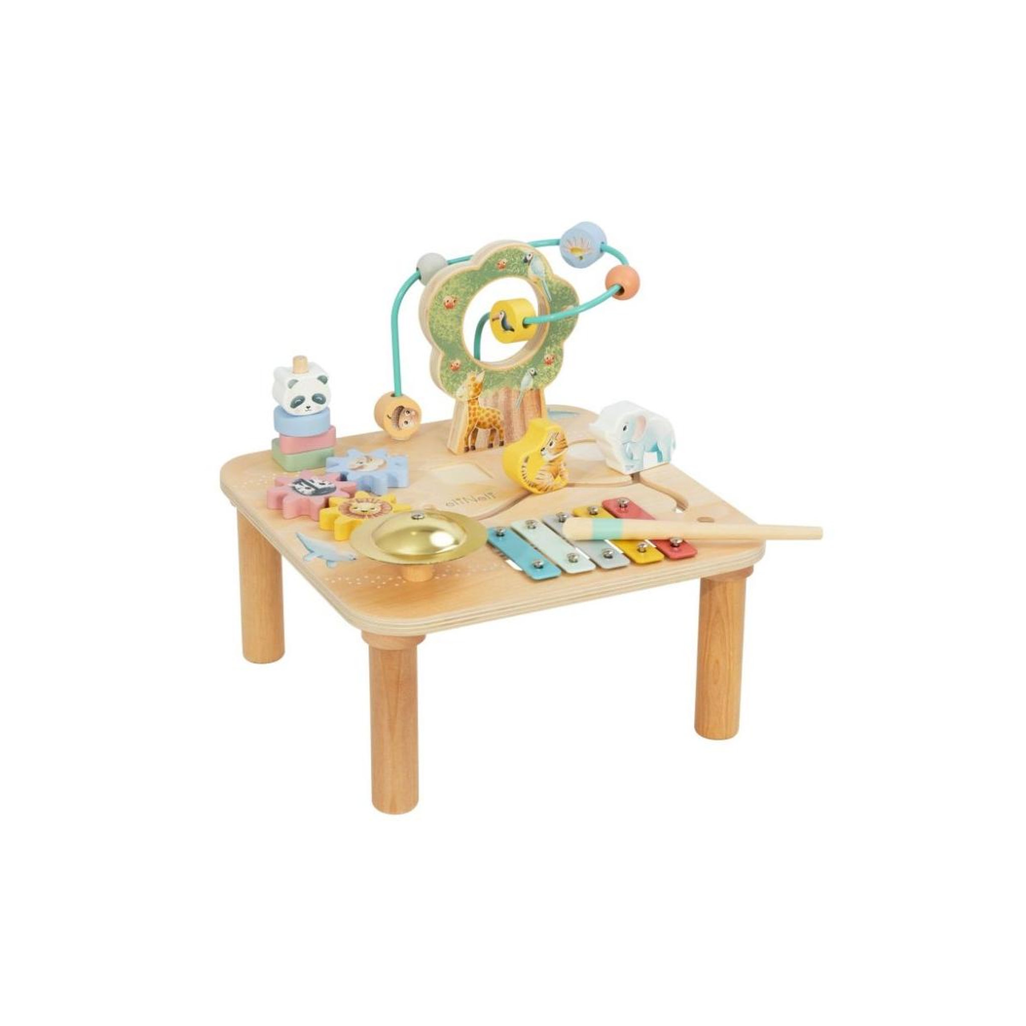 ELINELI Table de motricité animaux
