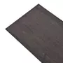 VIDAXL Planches de plancher PVC Non auto-adhesif Chene gris fonce