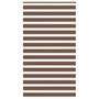 Voir la diapositive 1 : VIDAXL Store zebre marron 130x200cm largeur du tissu 125,9cm polyester