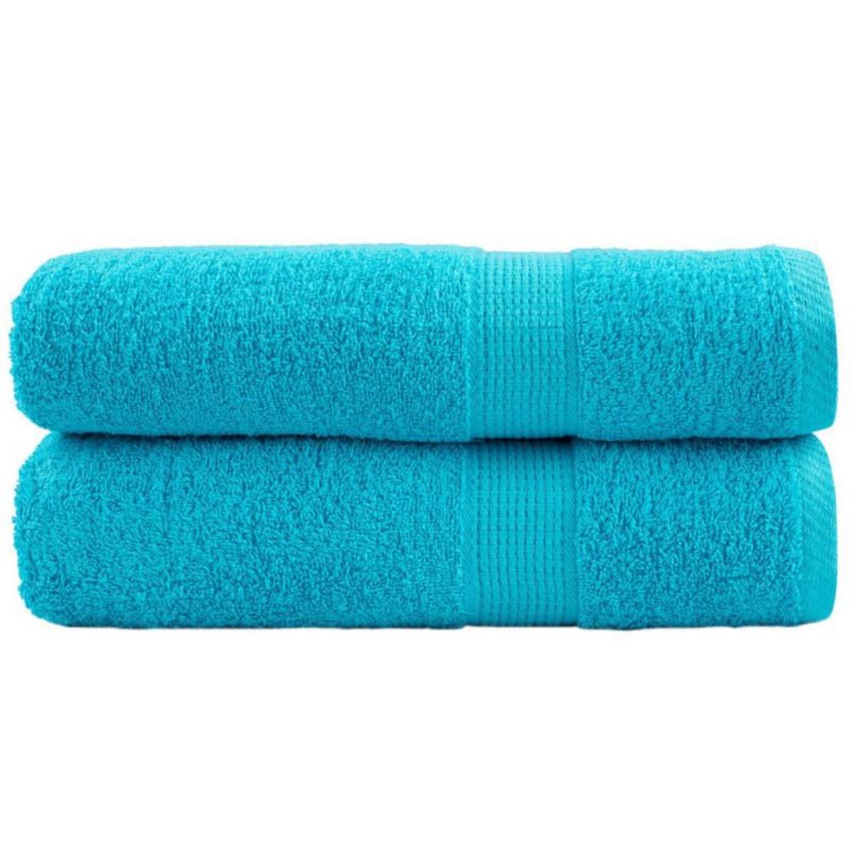 VIDAXL Serviettes de douche de qualité supérieure SOLUND 2 pcs