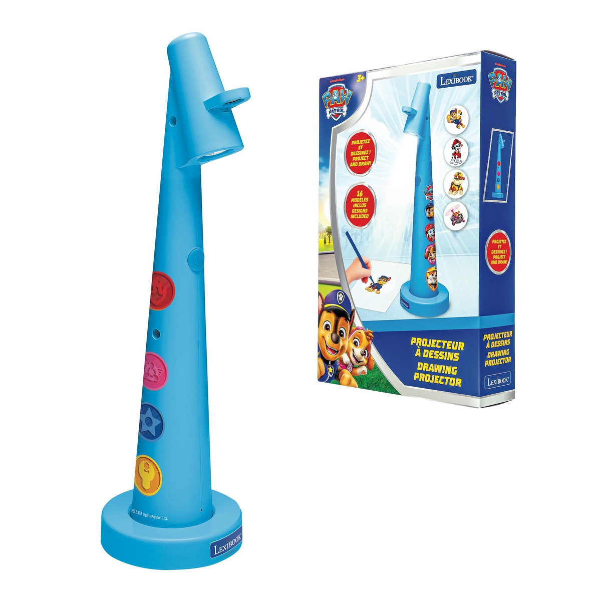 Lexibook Pat' Patrouille Projecteur à dessins