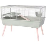 Zolux Cage rongeur surélevée - Zolux - Néolife - Pour cochon d'inde - 99 x 54 x 79 cm - Vert