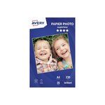 AVERY Papier photo 35 Photos brillantes A4 230g