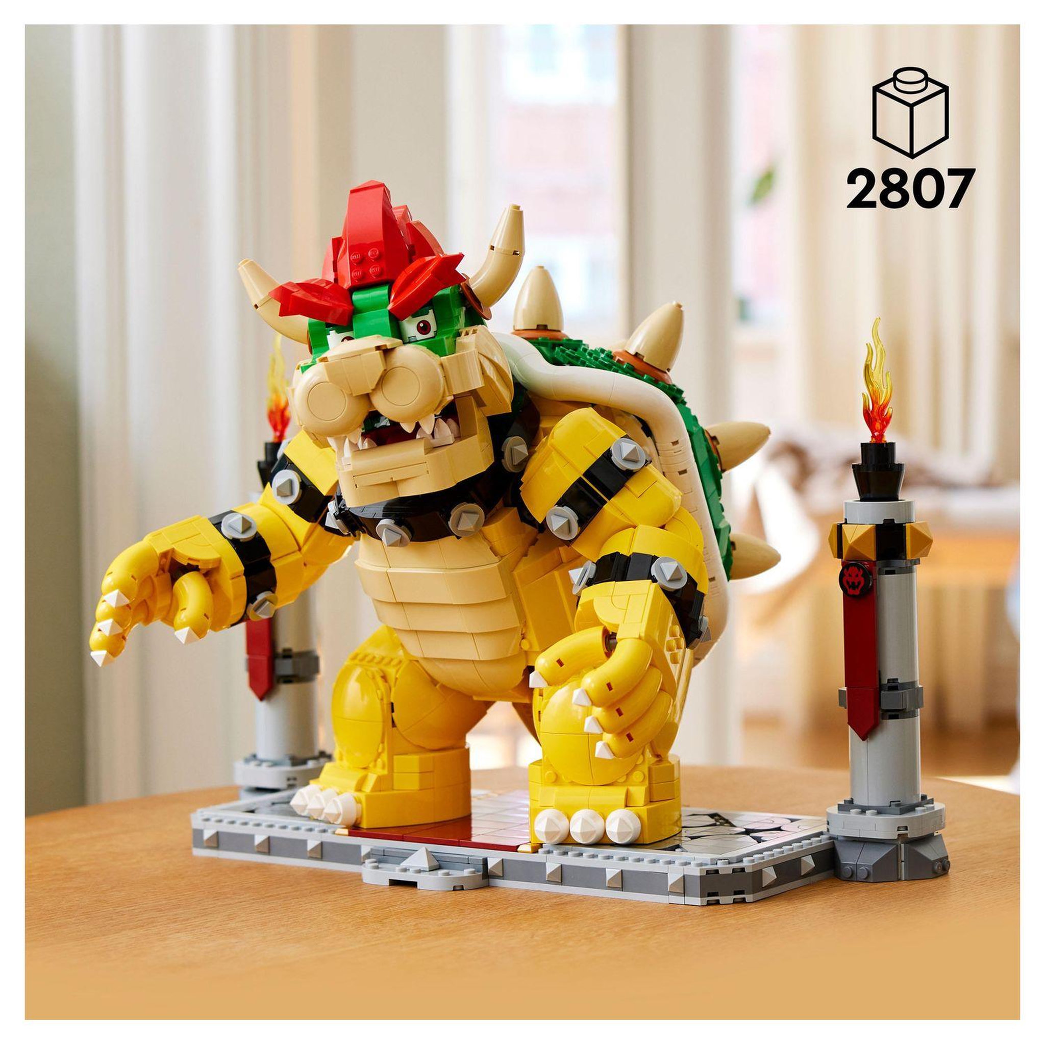 Voir la diapositive 4 : LEGO Super Mario 71411 Le Puissant Bowser, Figurine, Kit de Construction, Collection,  Cadeau