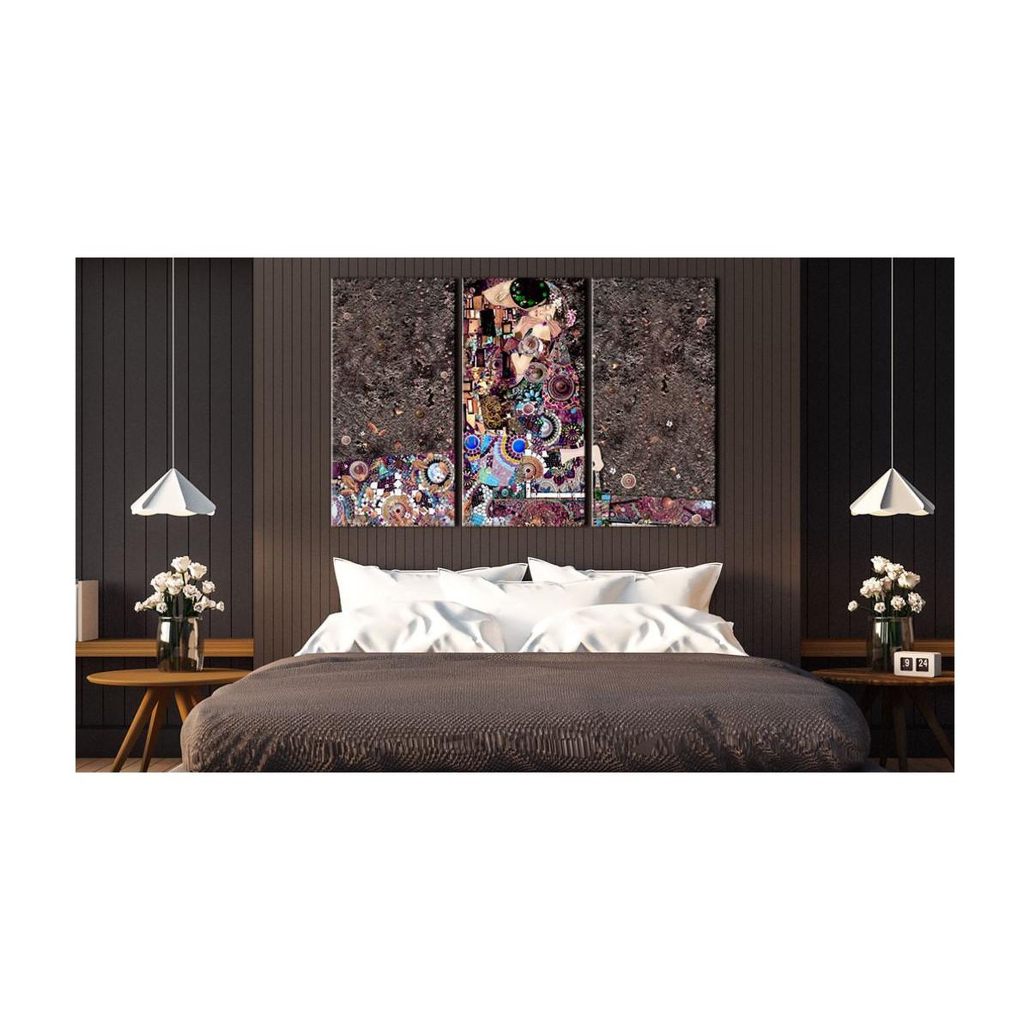 Voir la diapositive 2 : Paris Prix Tableau Imprimé  Patches of Love