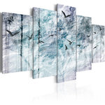 Paris Prix Tableau Imprimé  Forêt Bleue. Coloris disponibles : Multicolore