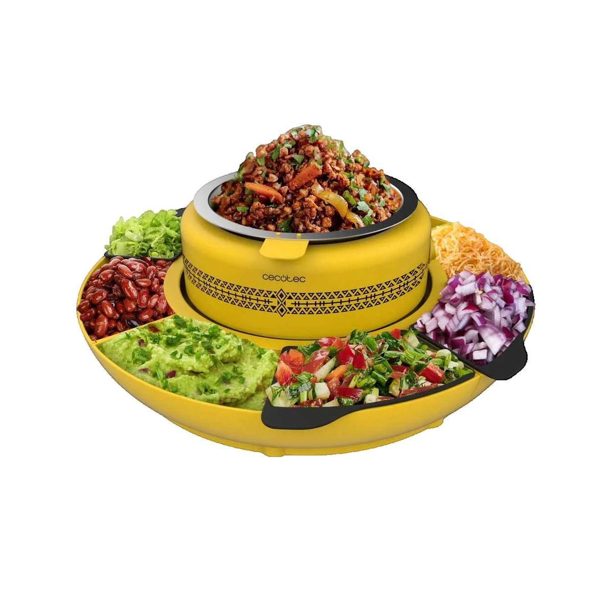 Voir la diapositive 2 : CECOTEC Machine à tacos Cecotec Fun Taco Andale design coloré