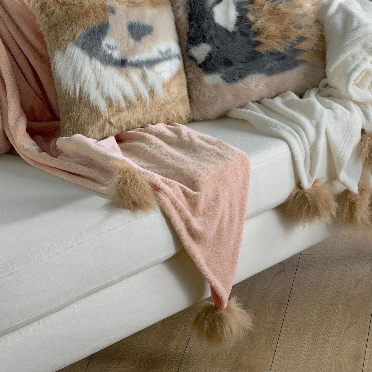Les Ateliers du Linge Plaid 100%polyester