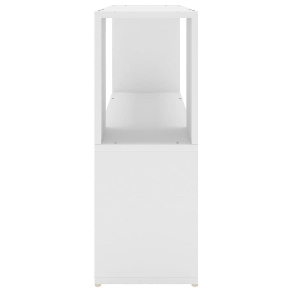 VIDAXL Bibliotheque Blanc 100x24x63 cm Bois d'ingenierie