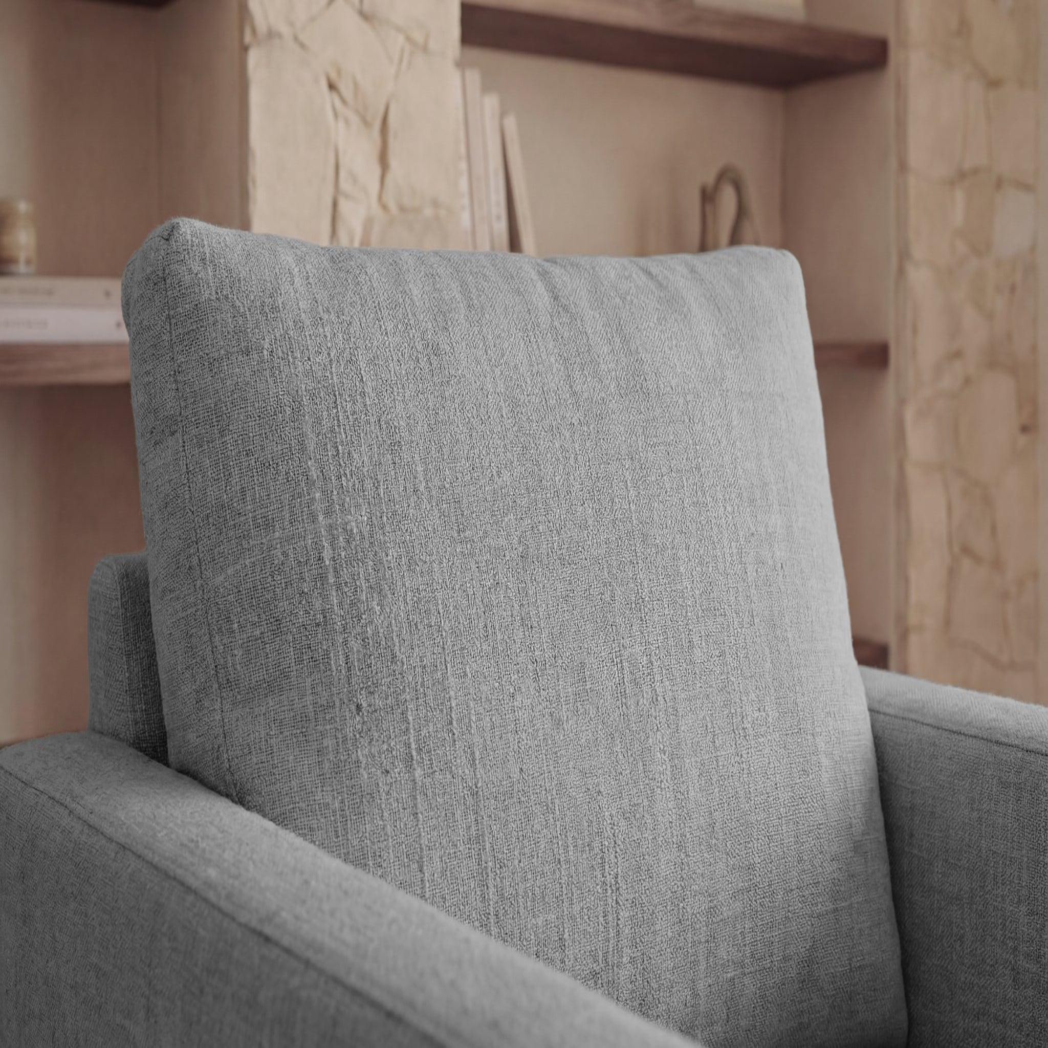 Voir la diapositive 6 : CASANOVA PARIS Leonie - fauteuil tissu chenille déhoussable