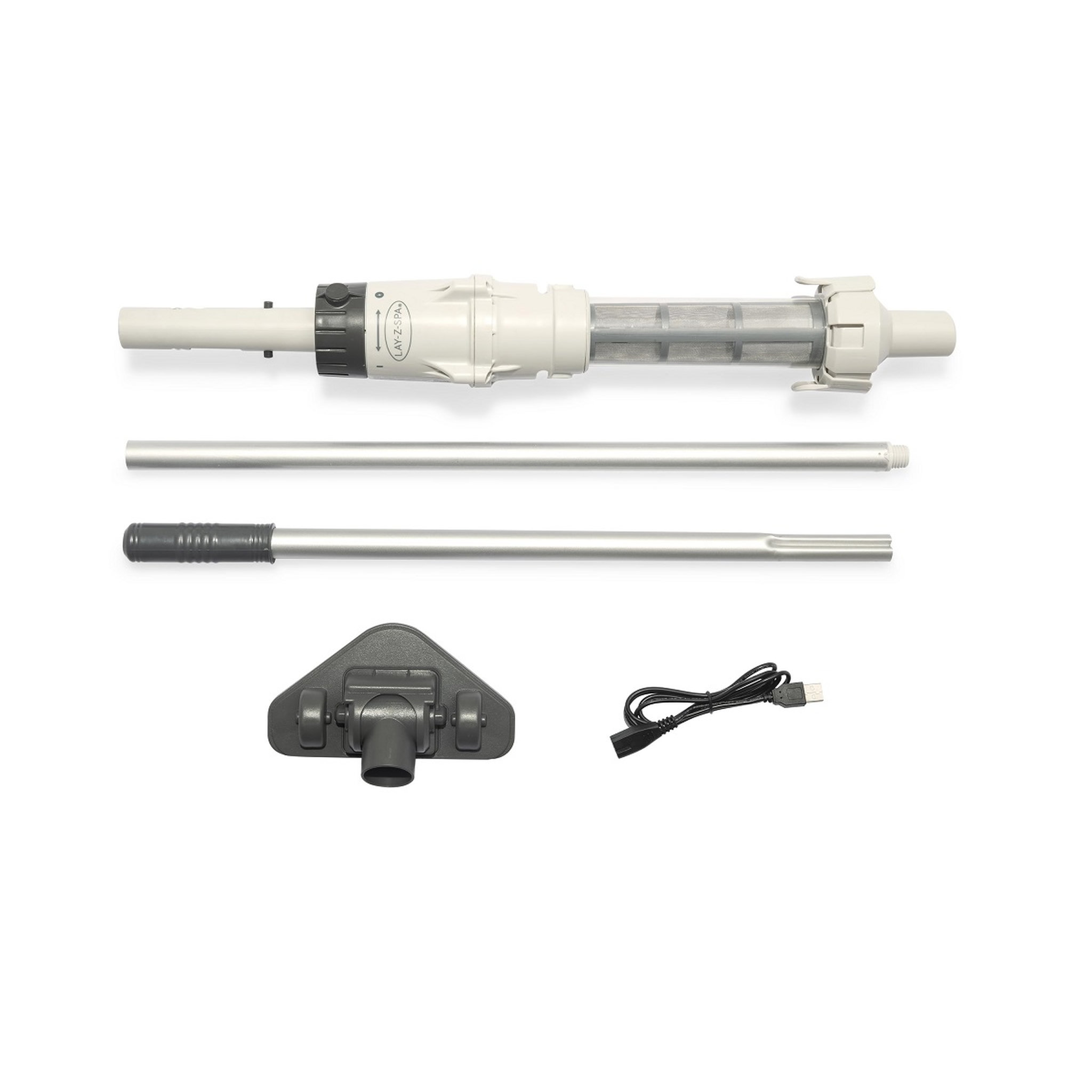 Voir la diapositive 5 : BESTWAY Balai aspirateur électrique Aquascan, batterie rechargeable pour spa et piscine 