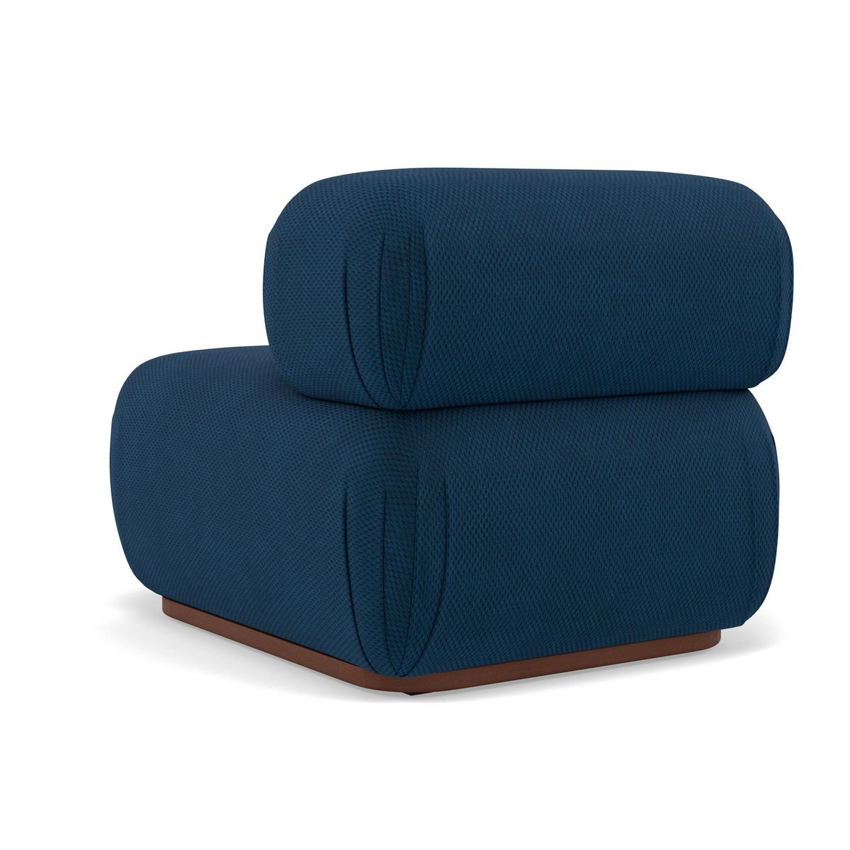 LISA DESIGN Penelope - module d'assise en velours texturé