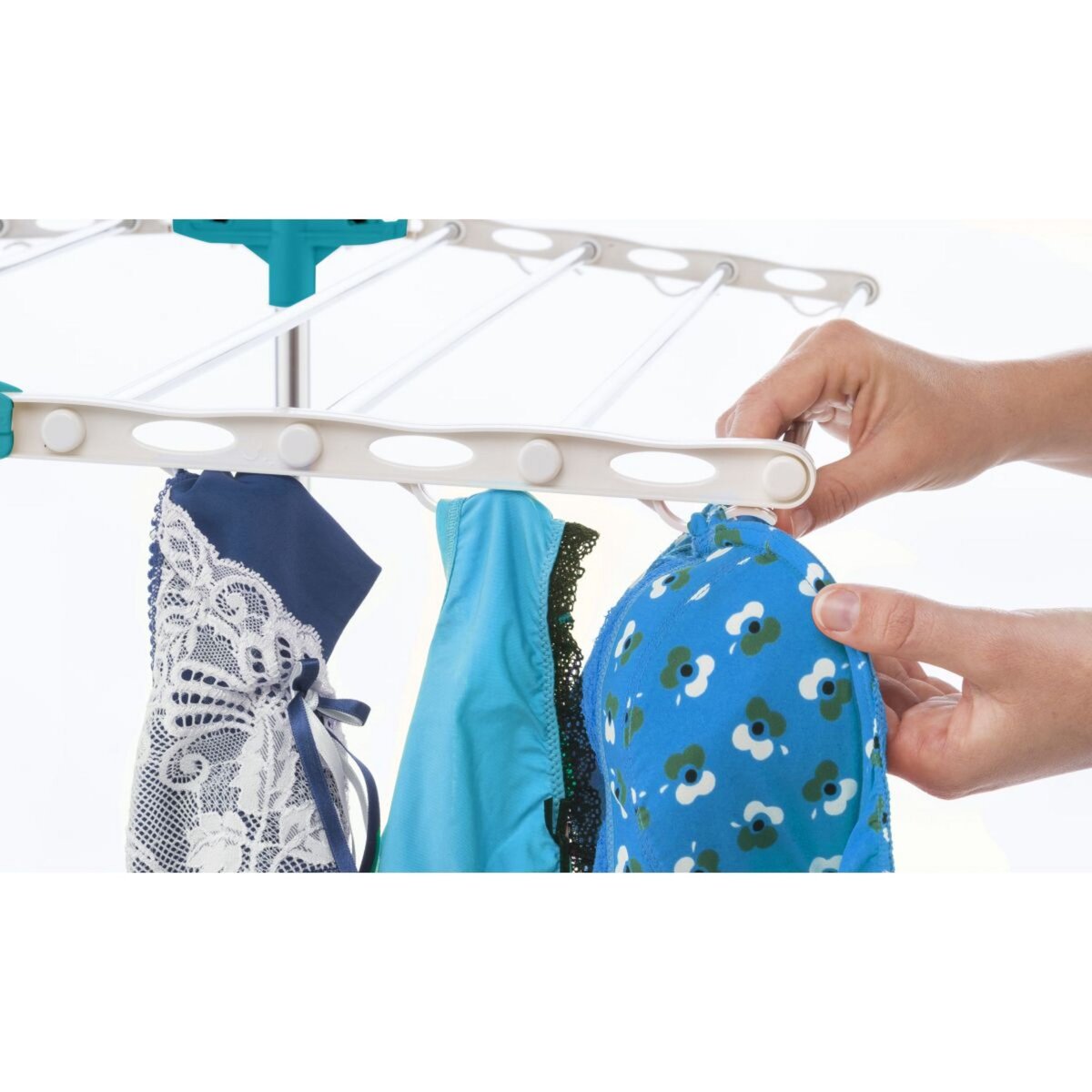 Idomya E. Séchoir Magnum avec accessoires 3 niveaux - 30m d'étendage