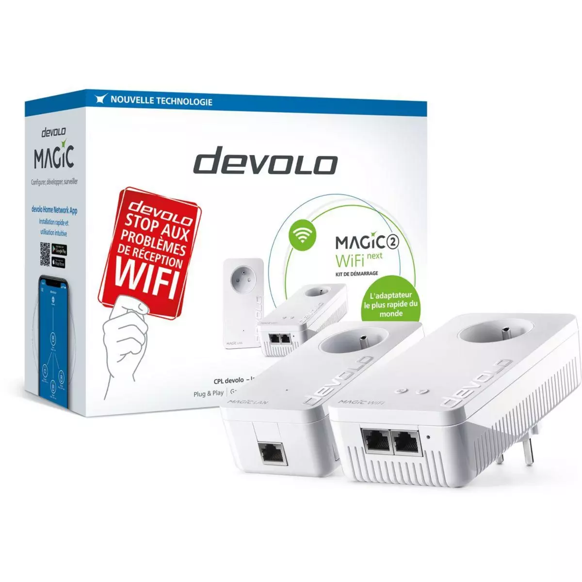 Devolo CPL Wifi Magic 2 WIFI NEXT- 2 adaptateurs