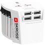 Voir la diapositive 1 : Skross Adaptateur de voyage Universel 4 USB