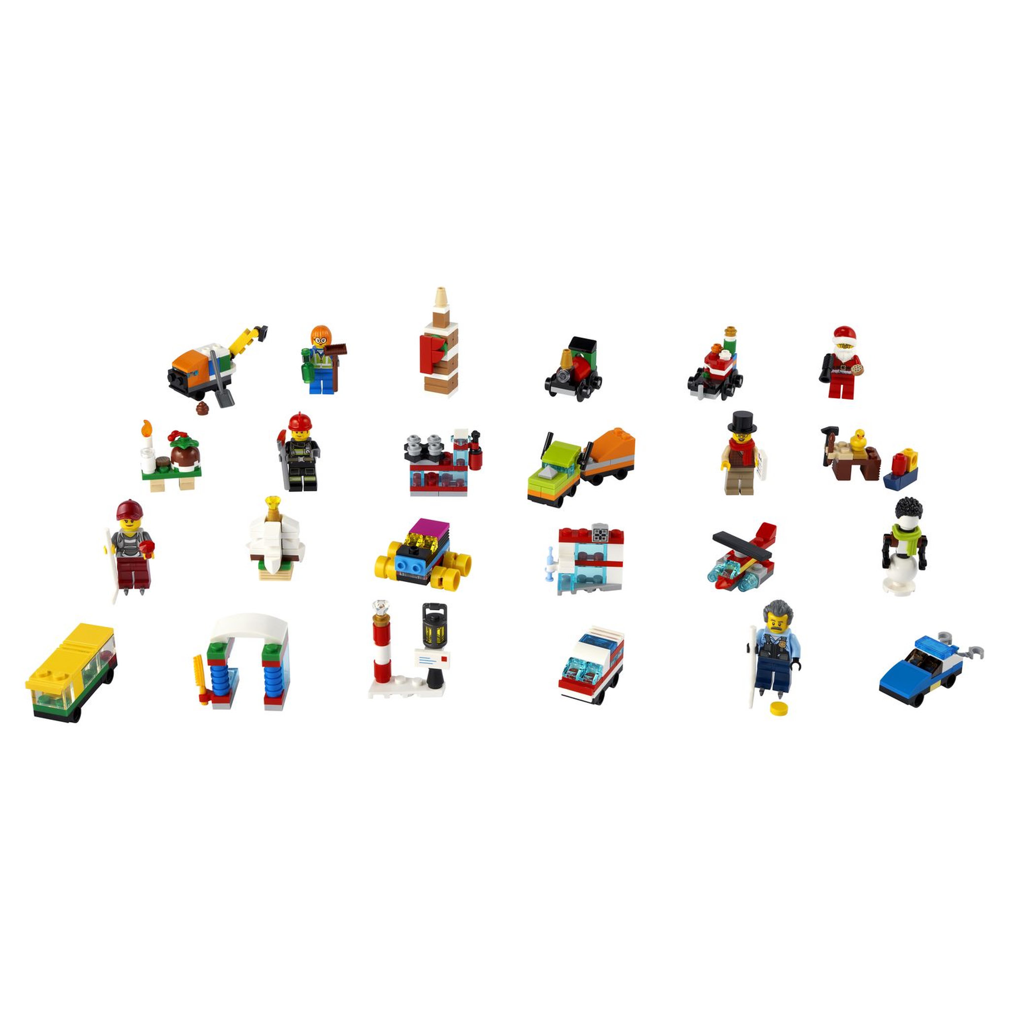 Voir la diapositive 8 : LEGO City 60303 Calendrier de l&rsquo;Avent