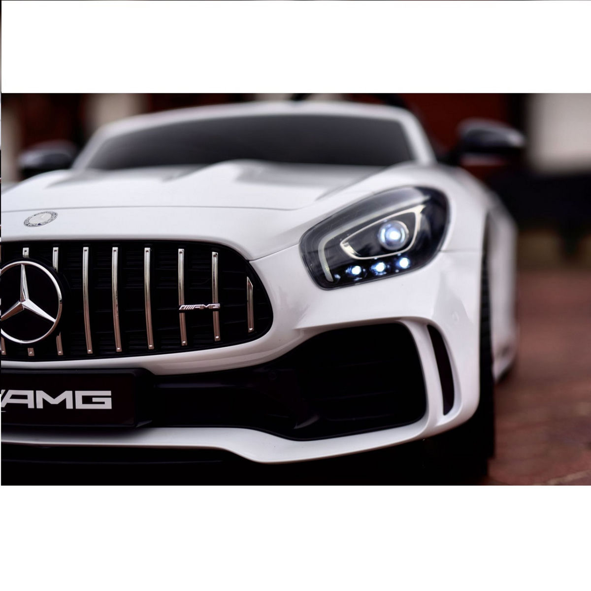 BIKE SPA E-ROAD  Voiture électrique enfant 2 places Mercedes GTR AMG 12V